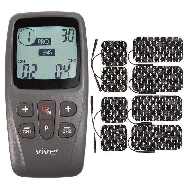 Vive EMS TENS Unit RHB2026GRY — New in Box