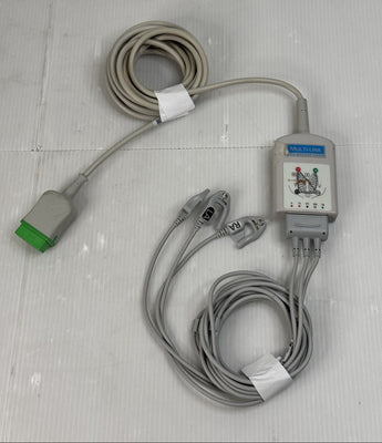 GE Multi-Link ESU Patient Cable with 3 lead ECG — Certified Pre-Owned