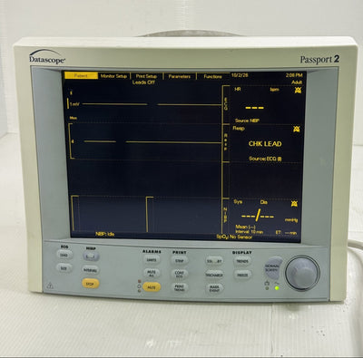 Datascope Passport 2 Patient Monitor ref 0996-00-0045-001 — Certified Pre-Owned