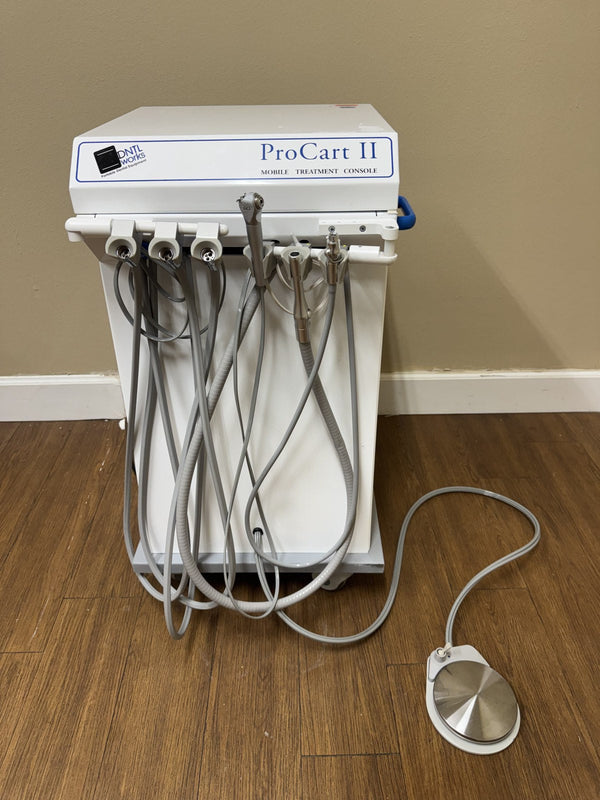 DNTLworks ProCart II Mobile Treatment Console 2200.37.00 — Certified Pre-Owned