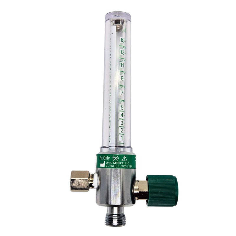 MediChoice Brass Flowmeter MFM197B-15L-CH — New in Box
