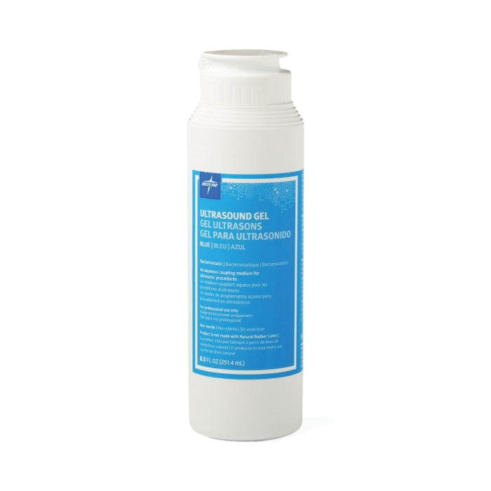 Medline Ultrasound Gel, Blue, 8.5 oz Squeeze Bottle – MDS092005 – New, Exp 05/2027